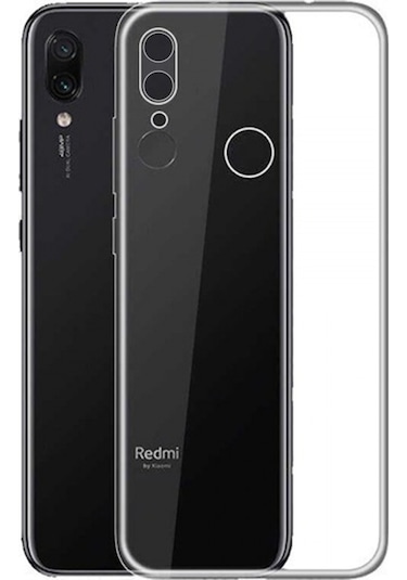 Xiaomi Redmi Note 7 Uyumlu Kamera Korumalı 3D Şeffaf Silikon Kılıf 546606438