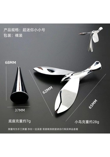 Myinkai Gül Altın Uçan Kuş Şişe Açacağı Dengeli Tombul Metal Kuş Gül Altın