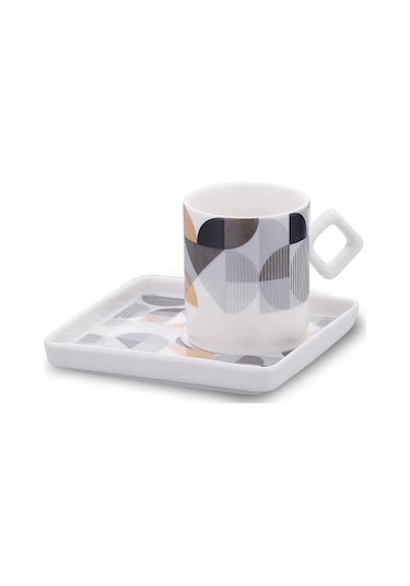 Korkmaz Eva 4 Parça Kahve Fincan Takımı A8648-5