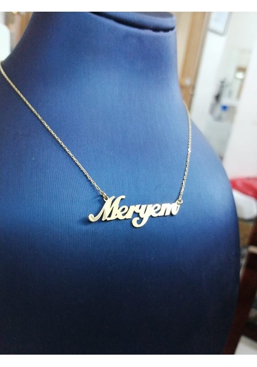 Gümüş Isimli Kolye 453046594