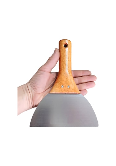 Paslanmaz Çelik Ispatula 18cm Restoran Mutfak Gıda Aşcı Pasta Hamur Tava Spatulası