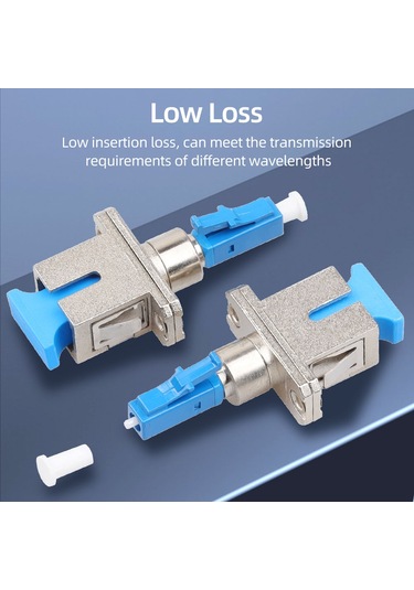 Maiyame Görsel Hata Bulucu Fiber Adaptörü Fiber Optik Konnektör Lc Erkek - Sc Dişi Optik Fiber Ada