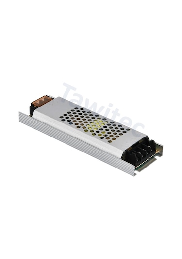 12 Volt Trafo Ultra Silim Alüminyum Kasa Adaptör 4 Çıkış 12.5 A