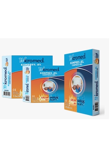 Wicromed Soğuk - Sıcak Kompres Jel Kılıflı 13X13 Termofor