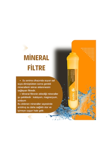 Açık Kasa Su Arıtma Ve İhlas -compact- Uyumlu 6'lı Filtre Seti