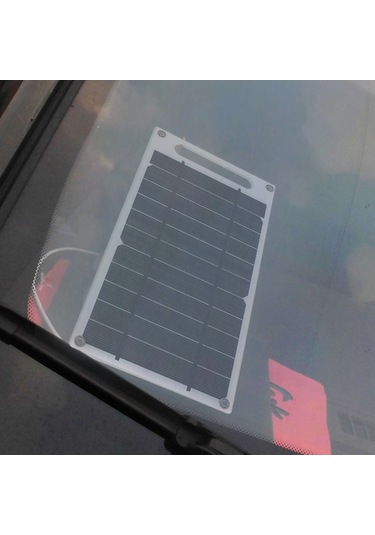 Hfambition 7.8w Usb 2.0 Dış Mekan Güneş Paneli - Ip65 Su Geçirmez, Tek Kristal Silikon, 5v 1000ma Çıkış