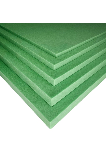 Yeşil Köpük Plaka 1 Cm 110x100 Cm - 1 Adet