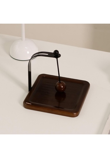 Homyl Peçete Tutucu Raf Masa Standı Yemek Masası Tezgahı Mutfak Kahverengi