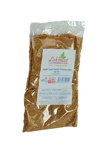 Lokman Avm Hardal Tohumu Tane Doğal Sarı 100 G