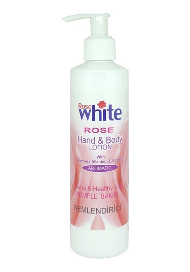 Rose White Gül El ve Vücut Losyonu 200 ML