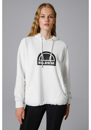 Ellesse Bayan Sweat Ef201-of Beyaz Beyaz