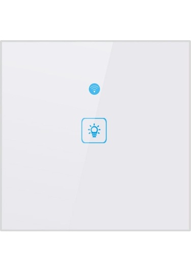 Dancemonkey Ws-eu-01 Ve Temperli Tak Panel Kontrol Grup Ewelink Dokunmatik Duvar Paneli App Anahtarı, Akıllı Ac Ab 90v-250v, 2a 1pe
