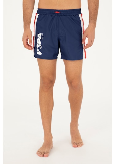 U.s. Polo Assn. Erkek Lacivert Deniz Şortu 50283459-vr033 Lacivert