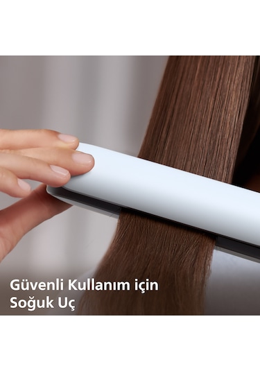Philips Saç Düzleştirici BHS520/00,Bukle Özelliği, Argan Yağı Katkılı, İyonik Bakım