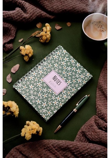 My Mia Art Starflower-midi 14x20 Çizgili Defter Çok Renkli