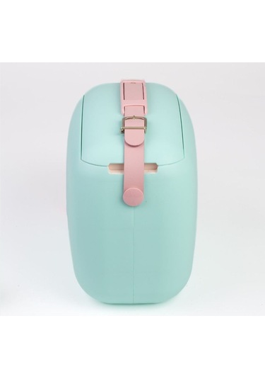 Polarbox Cooler 6 Lt - Verde Agua - Rosa Pop Yemek Termosu Çift Katman Karışık Çok Renkli