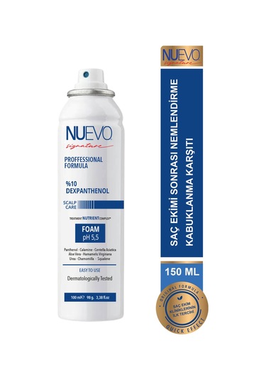 Nuevo Signature Saç Ekimi Sonrası %10 Panthenol Köpük 150 ML