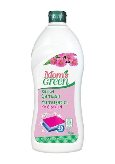 Mom's Green Bitkisel Çamaşır Yumuşatıcısı Kır Çiçekleri 750 ML