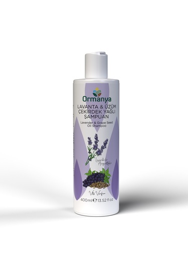 Ormanya Lavanta & Üzüm Çekirdek Yağlı Şampuan 400 ML