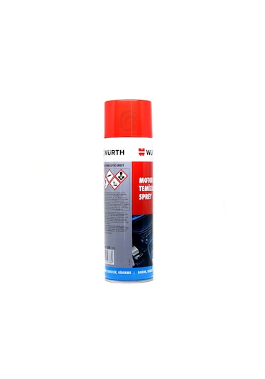 3X Würth Motor Temizleyici Sprey 500 Ml Su Gerekmez