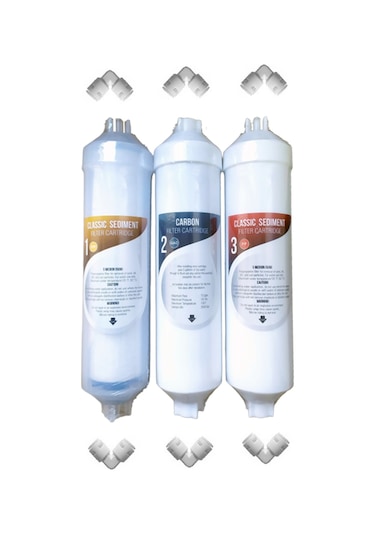 Kapalı Kasa Su Arıtma Cihazı Ilk 3 Aşama Filtresi