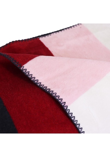 Bigghome Ritim Çift Kişilik Battaniye 200 X 220 Cm Karışık