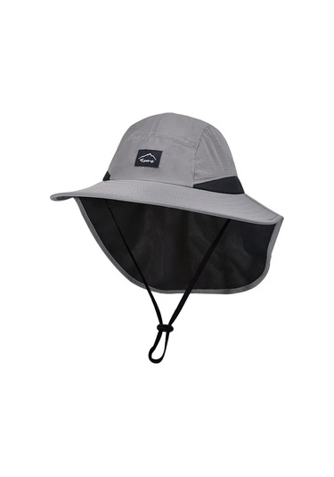Snapbuy Yaz Plaj Güneşlik Şapka Upf 50+ Boyun Flaplı Ayarlanabilir Balıkçı Şapkasıunisex55 Cm Black