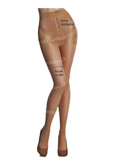 Penti Karın Toparlayan Korseli Külotlu Çorap 20 Denye Süliet