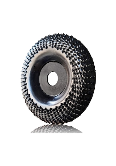 Öğütücü Disk Diski 4 Inç Ahşap Şekillendirme Tekerleği, 5/8 Inç Çardaklı Açılı Taşlamalar Için Ahşap Taşlama Şekillendirme Diski 0.3m