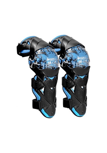 Suntek Motosiklet Dizlik Koruyucular Mavi