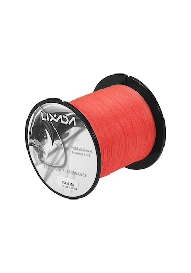 Lıxada 500m 4 Örgülü Pe Misina - Yüksek Dayanıklı, Hassas Ve Kaymaz 0.8 Turuncu