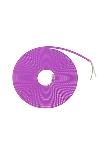 12v Neon Led 6x12 Mor 5mt 5 METRE