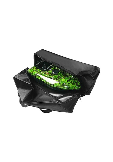 Aubyhe Süper Dayanıklı Nilon Balık Yemi Botu Taşıma Çantası - Siyah Renk, 46x26x16 Cm, 340g