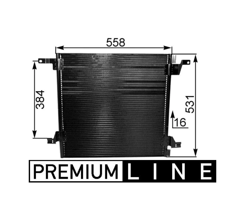 Klıma Radyatoru Mercedes Ml-class W163 1998-2005 A1638300170