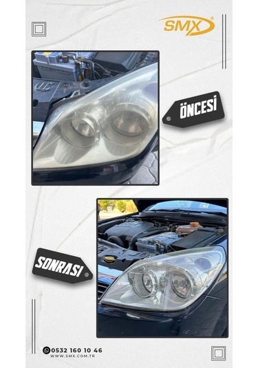 Buharlı Araba Far Temizleme Sıvısı 2 Litre