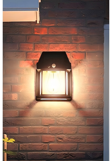 Mobee 4 Adet 2025 Model Suya Dayanıklı Harekete Duyarlı Güneş Enerjili Solar Led Dış Mekan Bahçe Lambası