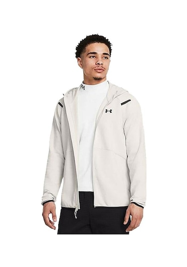 Under Armour Unstoppable Flc Fz Hd Eu Erkek Sweatshirt 1389352-110 Beyaz-beyaz Beyaz