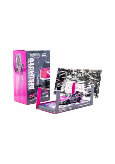 Tarmac Works X İxo Models 1/64 Bisimoto Porsche 935 K3v With Tarmac Cards Combo Set - Hobby64