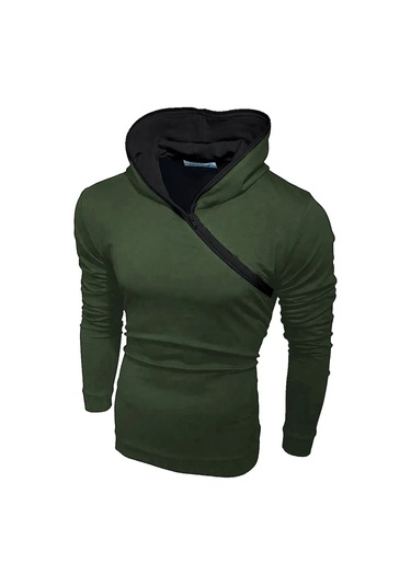 Envy Lab Kapüşonlu Sweatshirt 417787667 Khaki