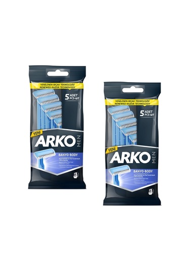 Arko Men Banyo Tıraş Bıçağı 2 x 5'li