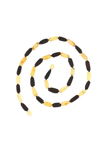 Yetişkin Damla Kehribar Kolye T5636 Çok Renkli