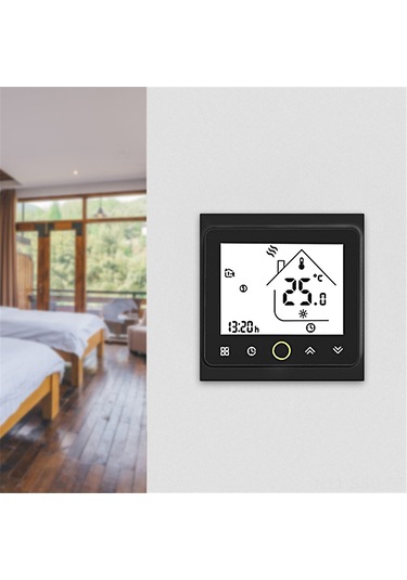 Springsun Akıllı Termostat - Su Ve Gaz Kazanları İçin 5a Sıcaklık Kontrol Cihazı Wi-fi Yok