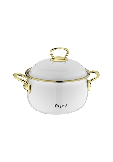 Taşev Sultan 16 Cm Tencere Beyaz