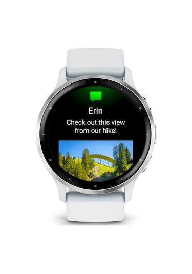 Garmin Venu 3 Gümüş Beyaz Kayışlı