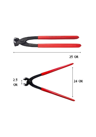 Cer-pa Norm Çelik Betoncu Kerpeteni 250 Mm.