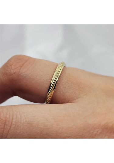 14 Ayar Altın Alyans-sarı