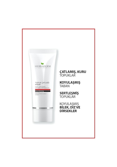 Herbaderm Topuk Çatlağı Kremi 60 ML