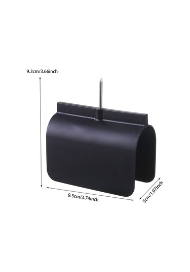 Suntek 5 Adet Alçıpan Priz İşaretleyicileri Elektrik Siyah