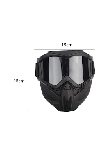 Symbee Kelebek Tipi Elektrik Kaynağı Koruyucu Maske - Tam Yüz Isı Ve Işık Koruma, Nefes Alımı Kolay, Göz Korumalı Entegre Tasarım