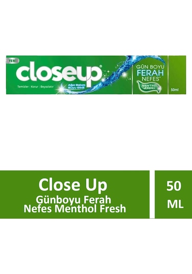 Close Up Günboyu Ferah Nefes Menthol Fresh 50 Ml